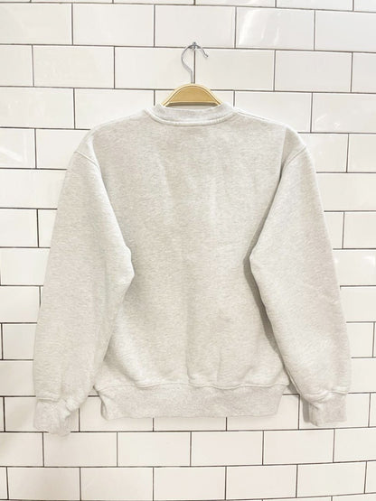 tna sweatfleece cozy fleece crewneck sweatshirt | aritzia - good market thrift store