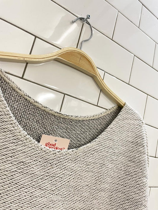 american apparel boxy crop sweatshirt - good market thrift store