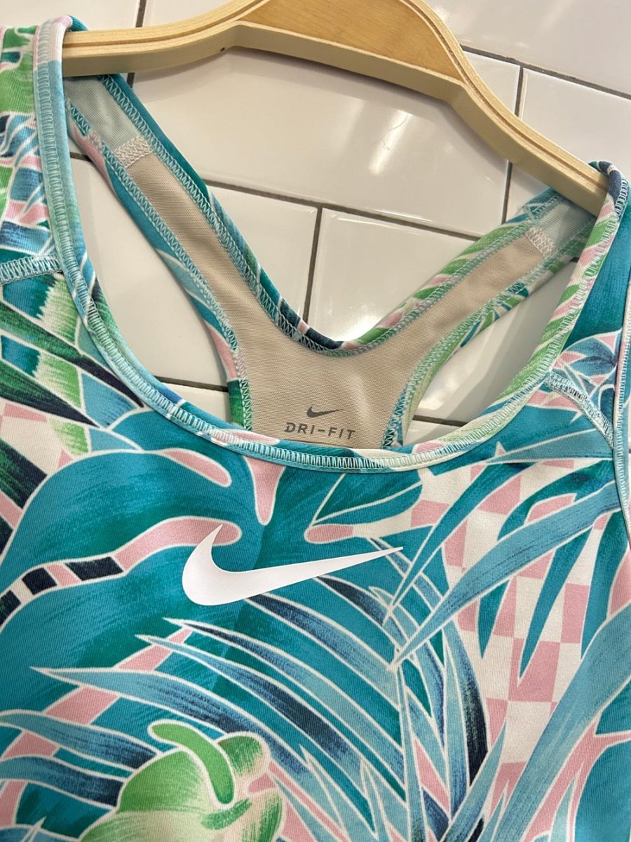 nike dri fit tropical sports bra - good market thrift store
