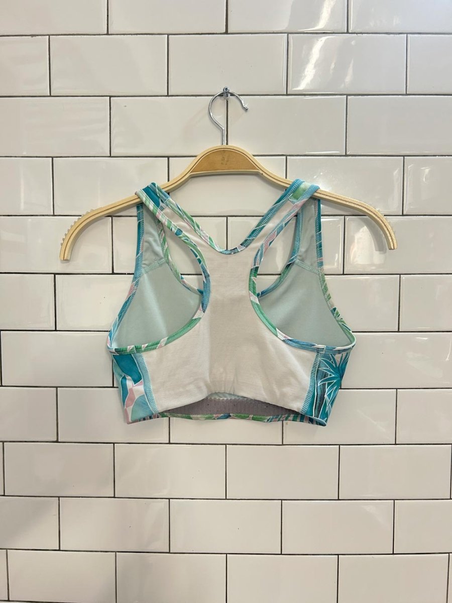nike dri fit tropical sports bra - good market thrift store