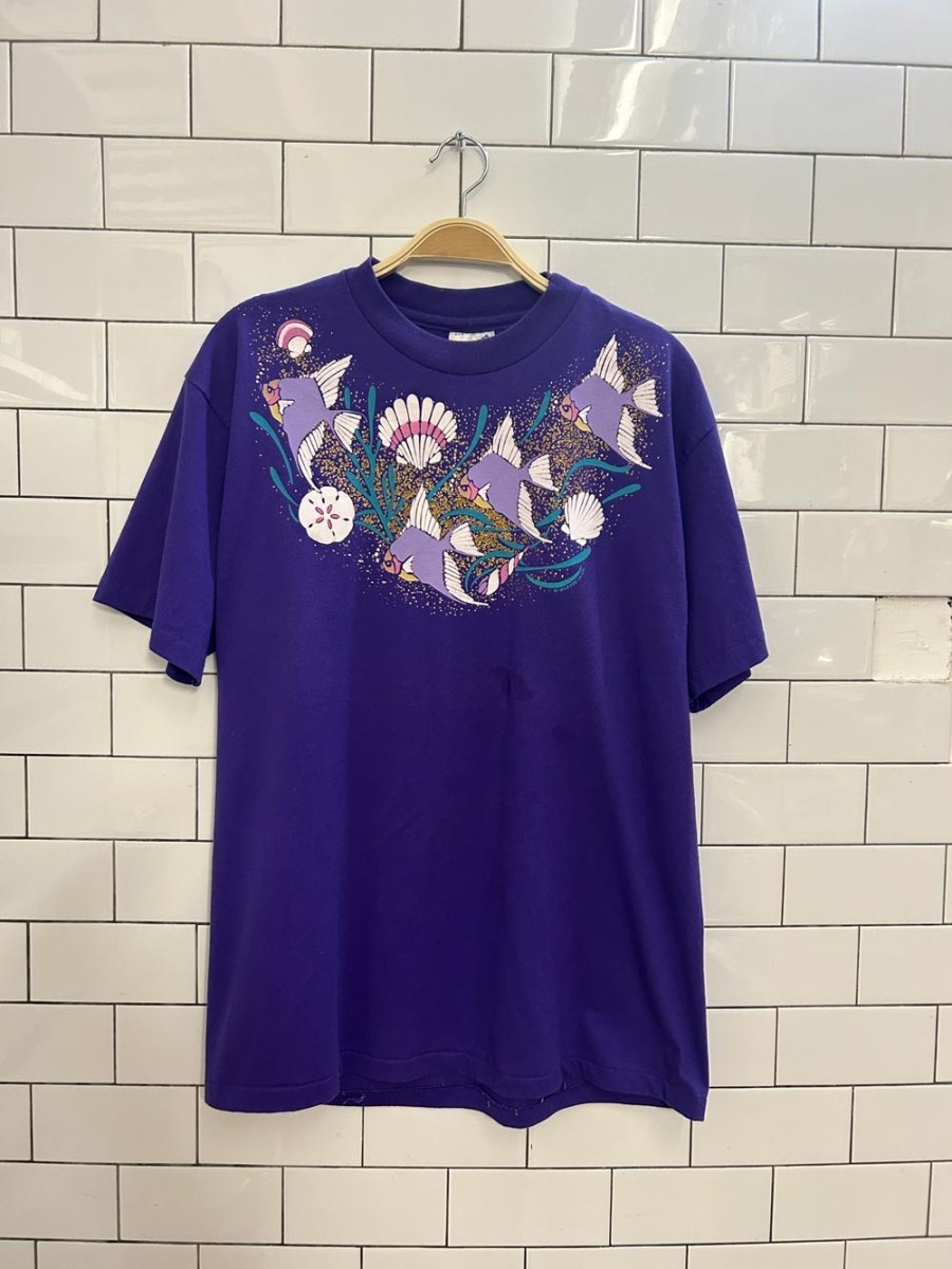 vintage 90s wild side reef shirt - good market thrift store