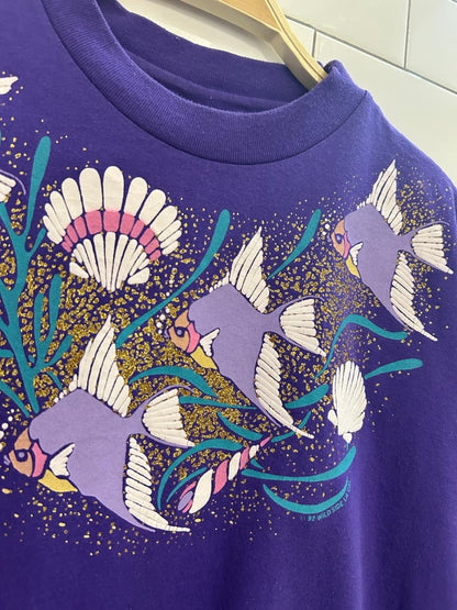 vintage 90s wild side reef shirt - good market thrift store