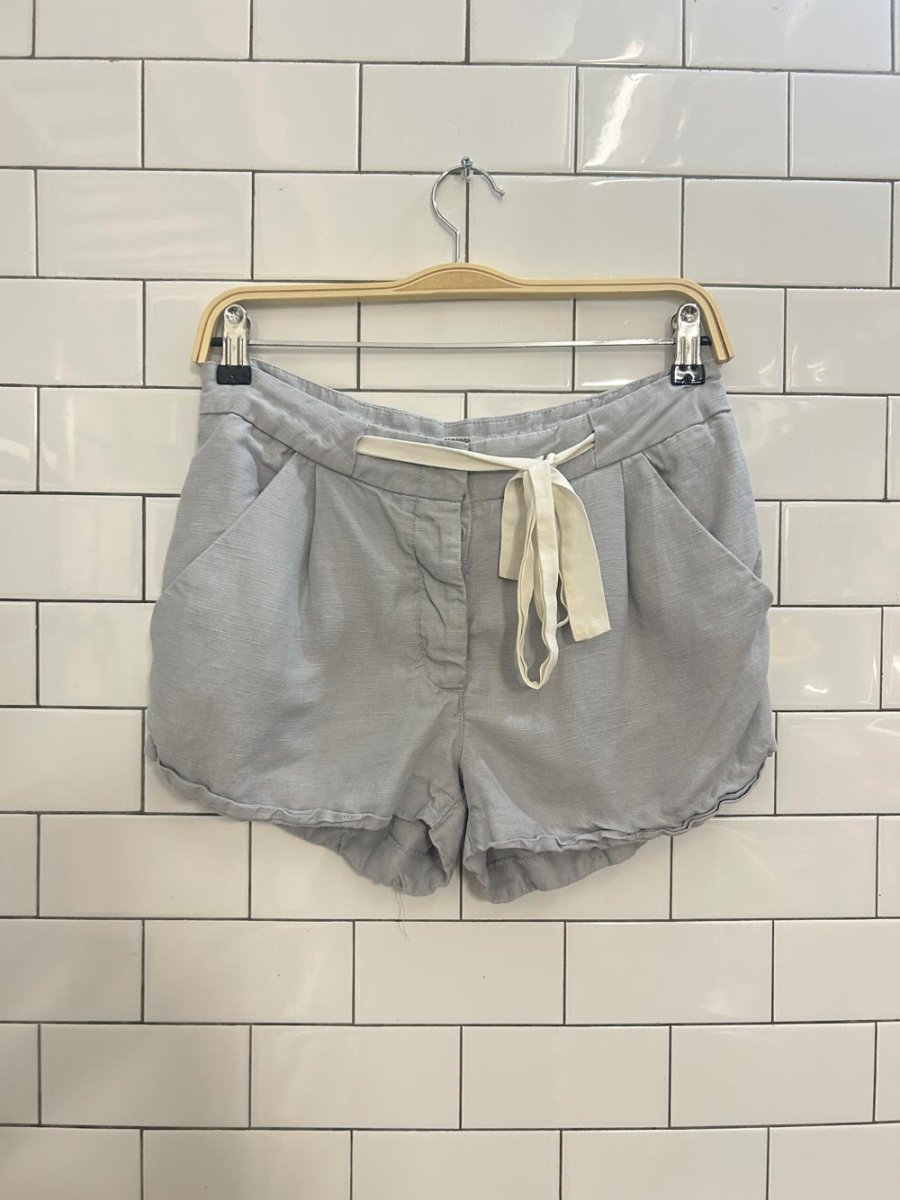 wilfred allegra linen + silk shorts - good market thrift store