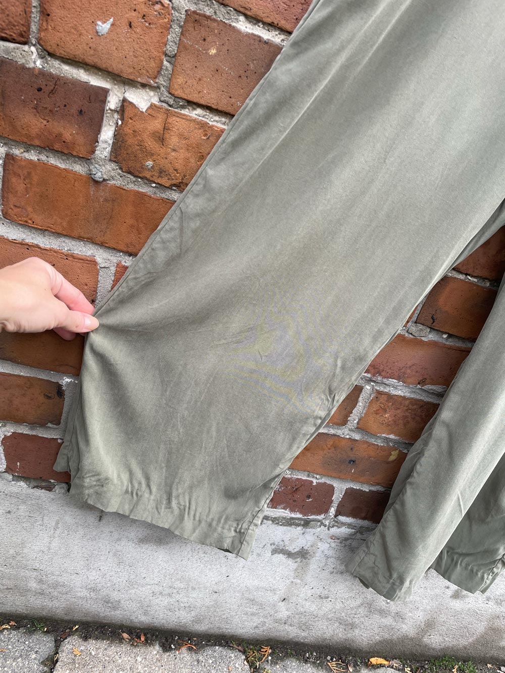 nwt aboutsome minimal sage tie back overalls