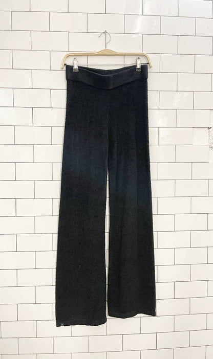 barefoot dreams cozychic wide leg lounge pants - good market thrift store