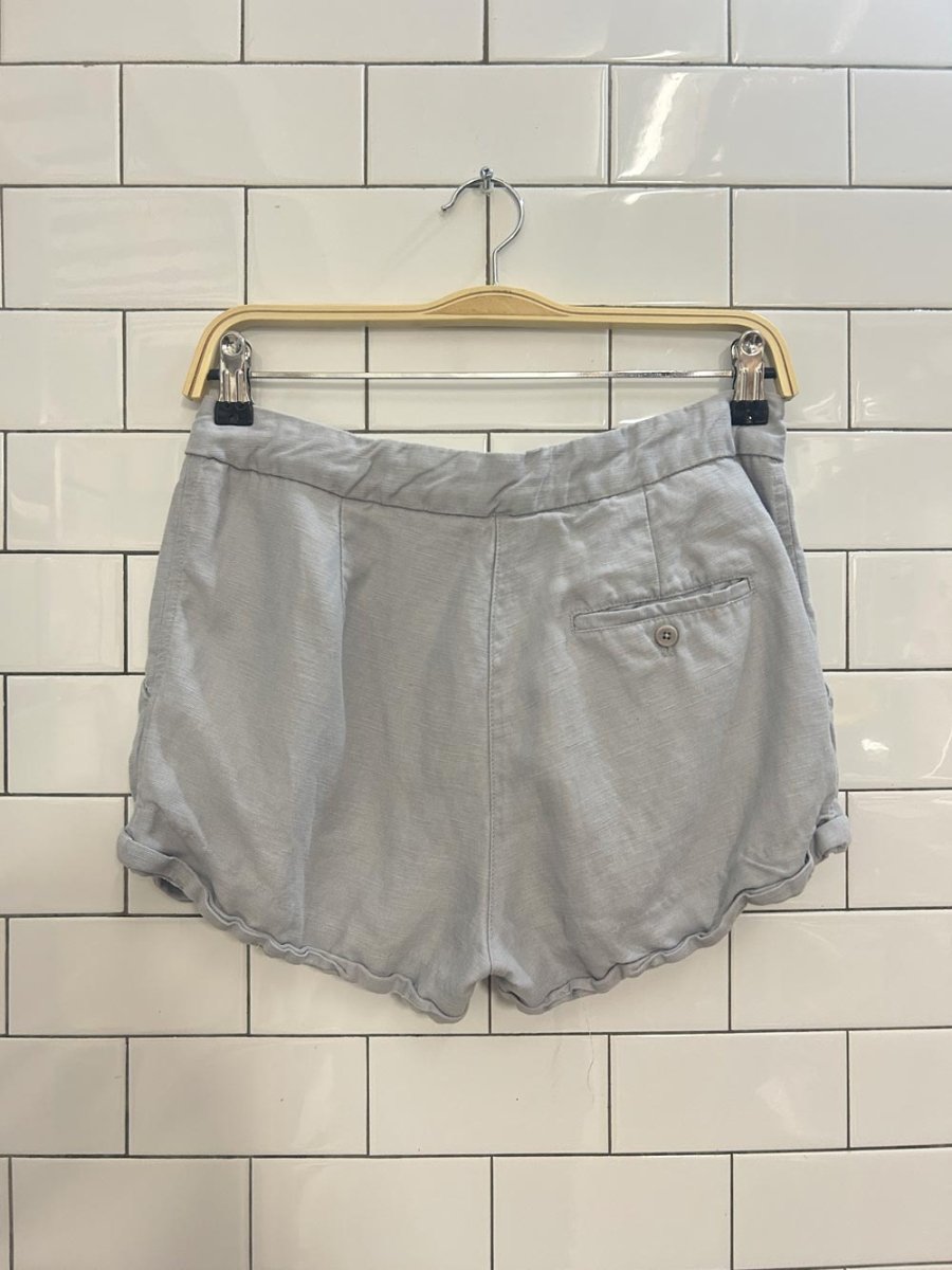wilfred allegra linen + silk shorts - good market thrift store