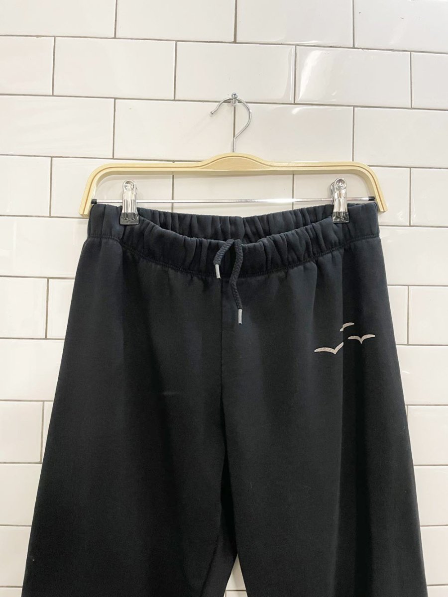 lazypants cozy black sweatpants - good market thrift store