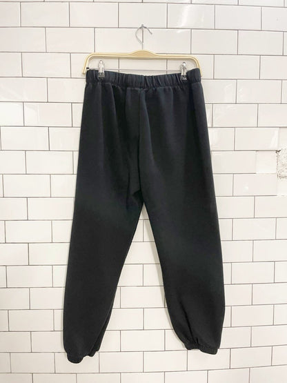 lazypants cozy black sweatpants - good market thrift store
