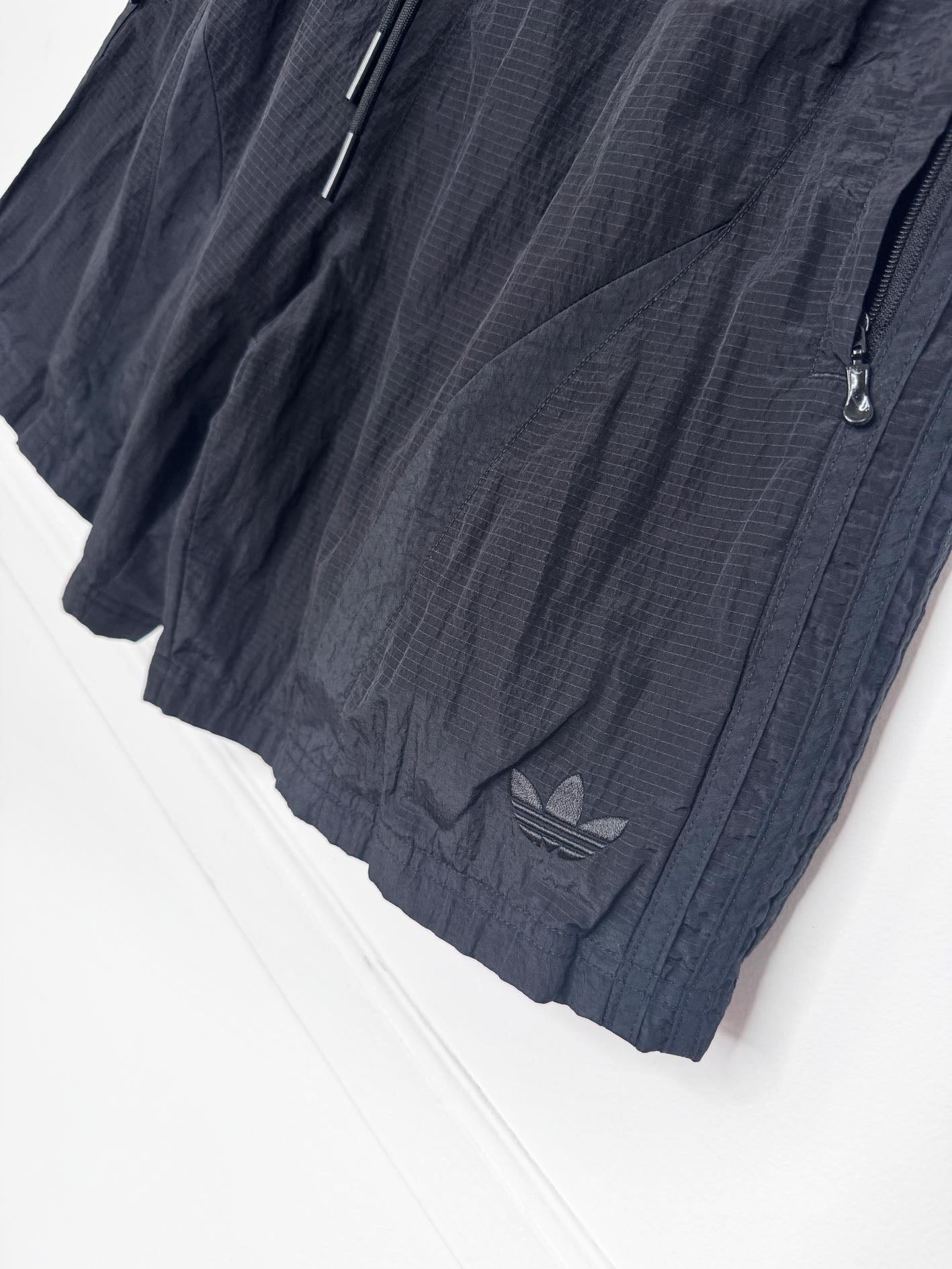 adidas three stripes sporty prep athletic shorts