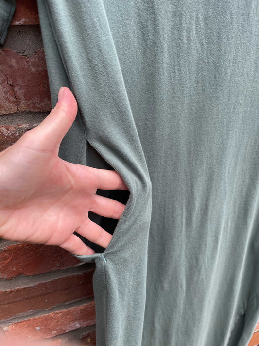 kotn t-shirt midi dress