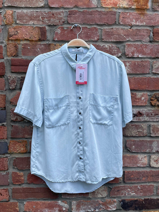 obey chambray ss shirt