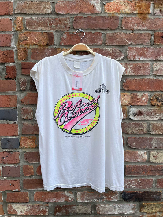 vintage westward ho casino muscle tee