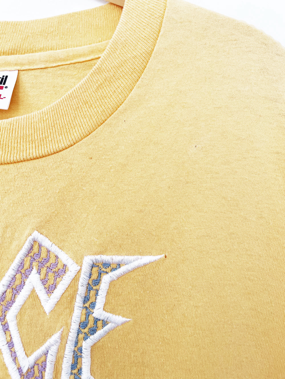 vintage 90s dance embroidered tee | anvil made in USA