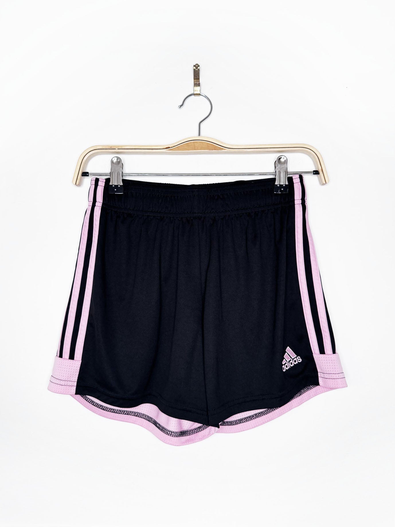 adidas three stripes sporty prep athletic shorts
