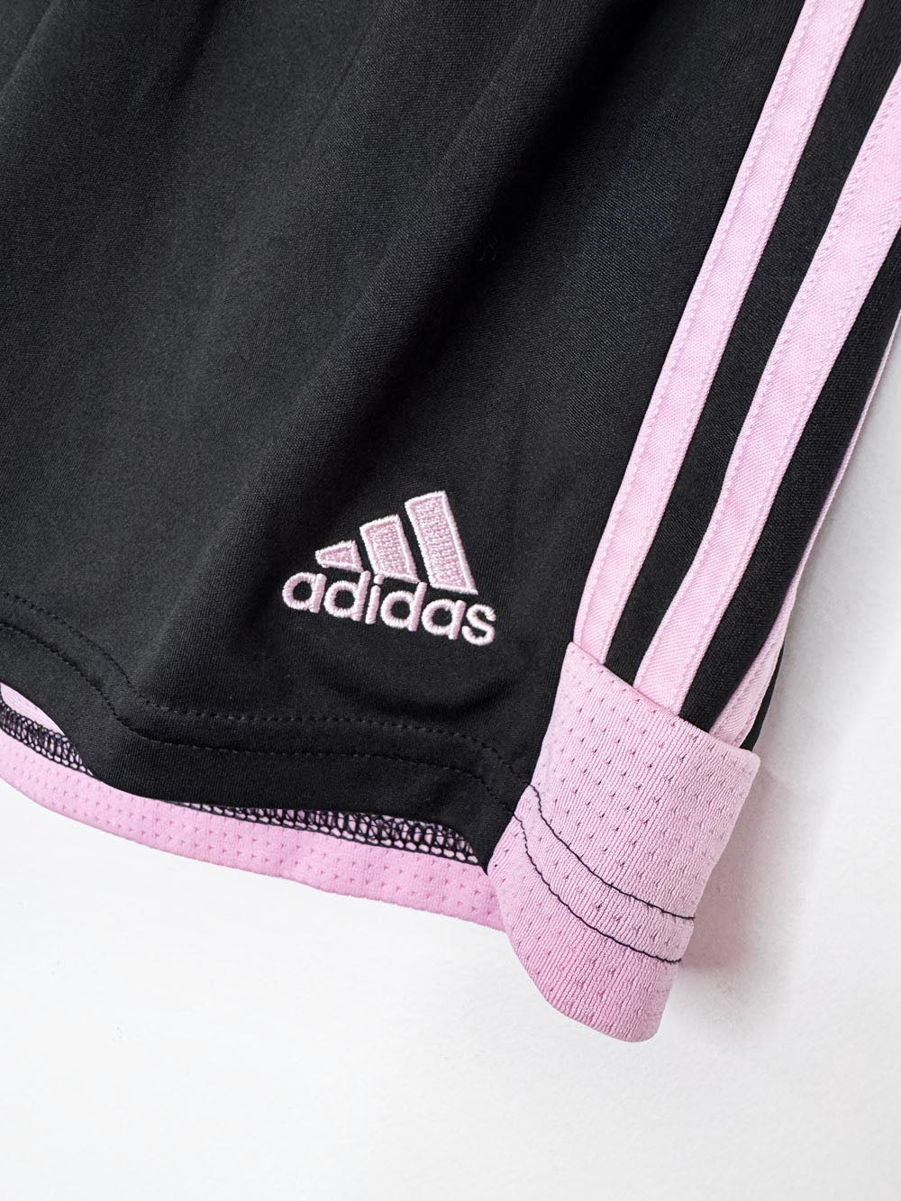 adidas three stripes sporty prep athletic shorts
