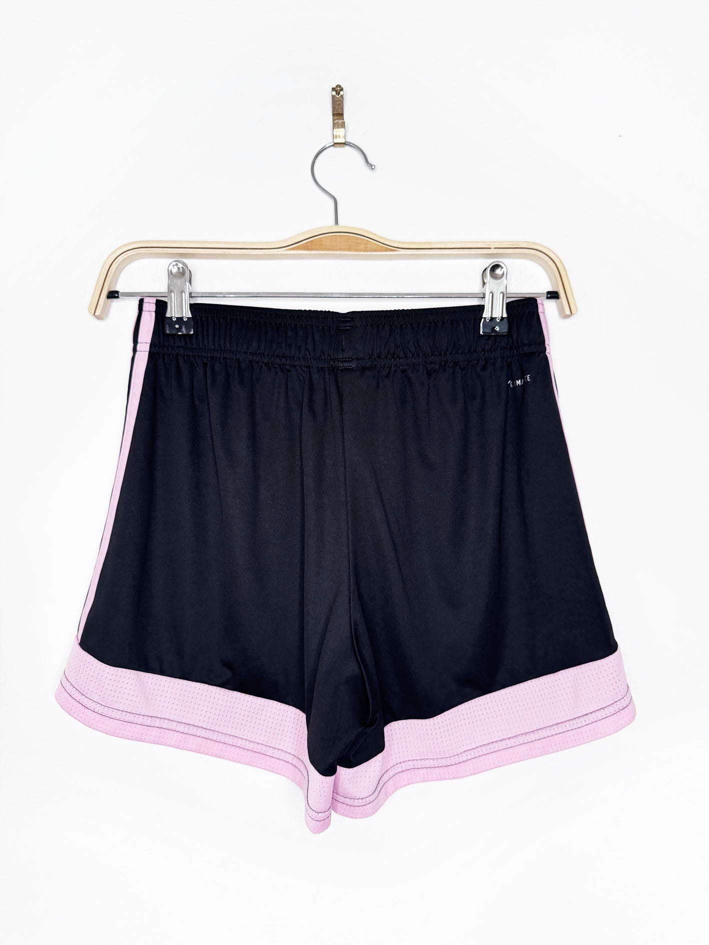 adidas three stripes sporty prep athletic shorts