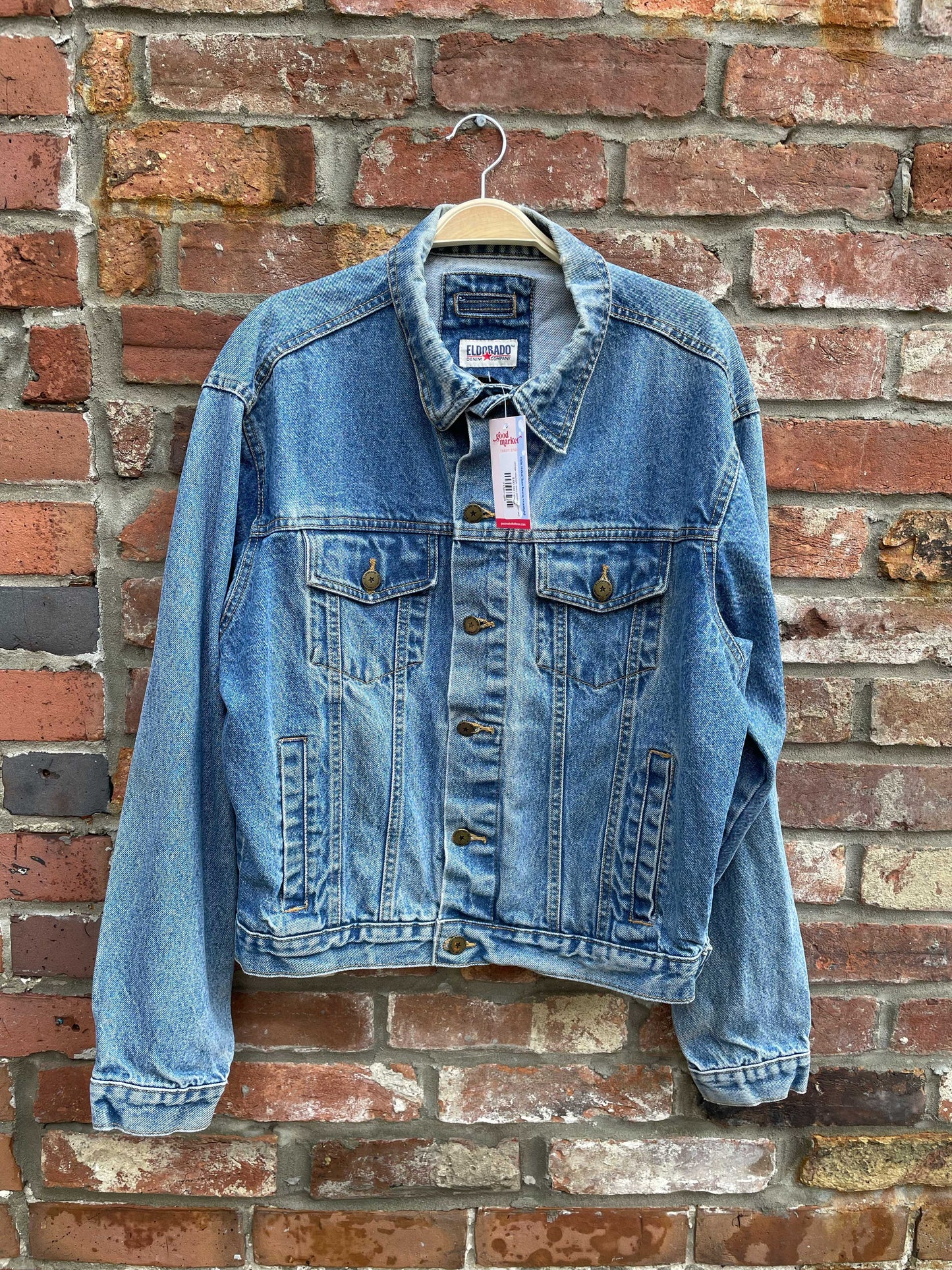 vintage eldorado boxy denim trucker jacket