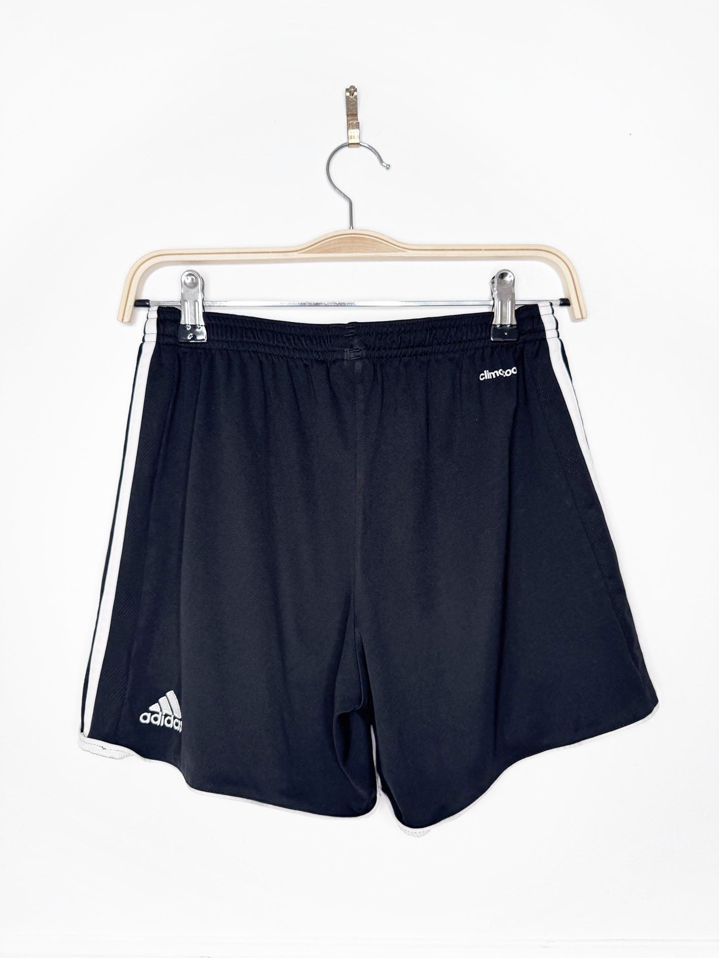 adidas three stripes sporty prep athletic shorts
