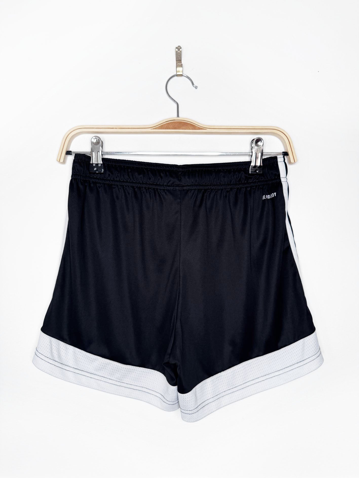 adidas three stripes sporty prep athletic shorts