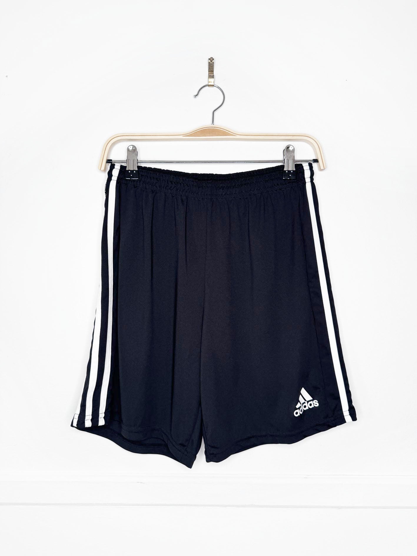 adidas three stripes sporty prep athletic shorts
