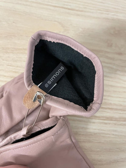 simons lambskin leather gloves - good market thrift store