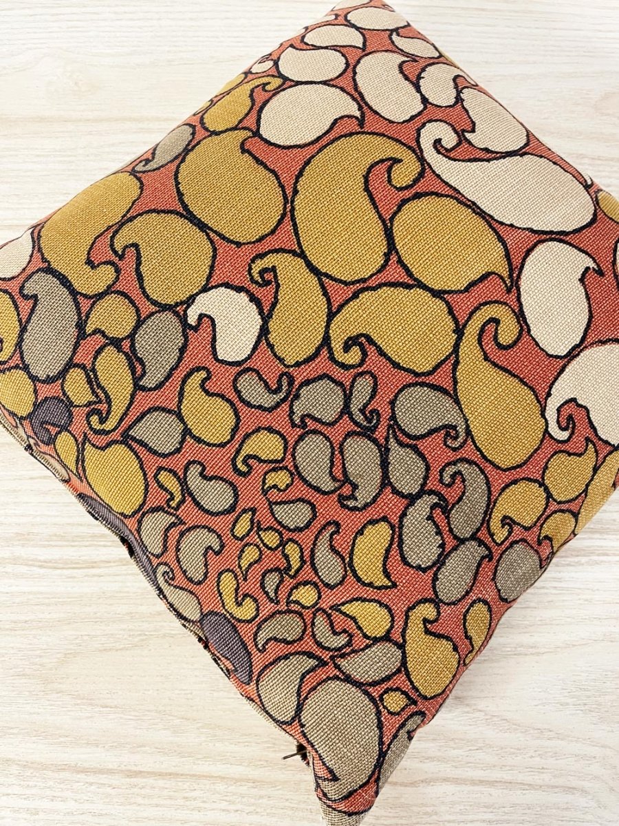 x3 vintage 70s southwestern feather throw pillows | set - good market thrift store