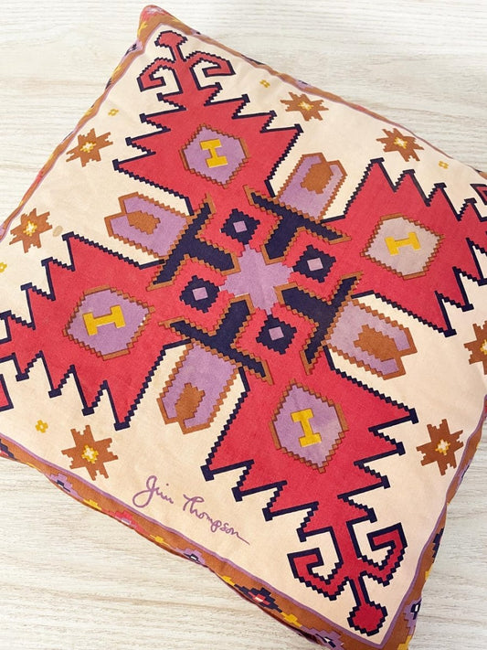 x3 vintage 70s southwestern feather throw pillows | set - good market thrift store