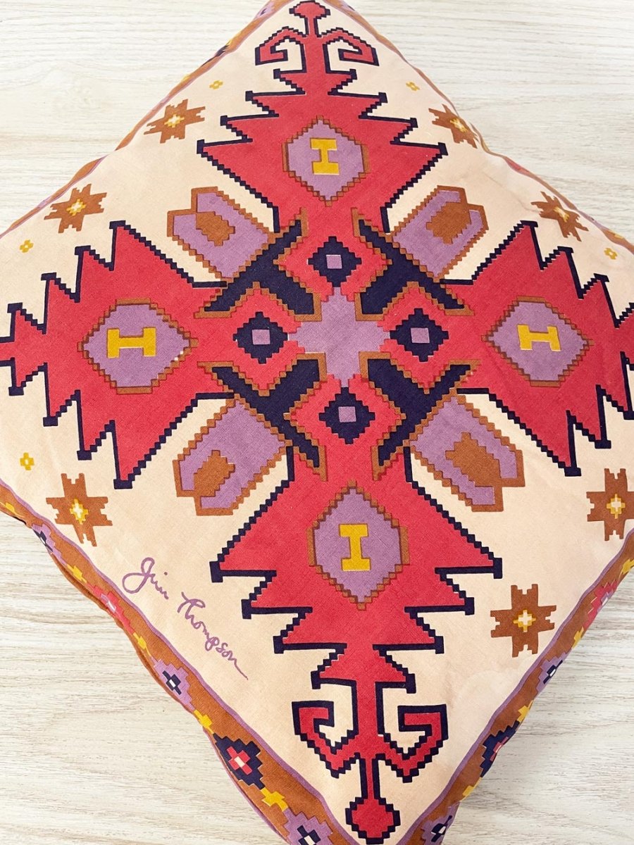 x3 vintage 70s southwestern feather throw pillows | set - good market thrift store