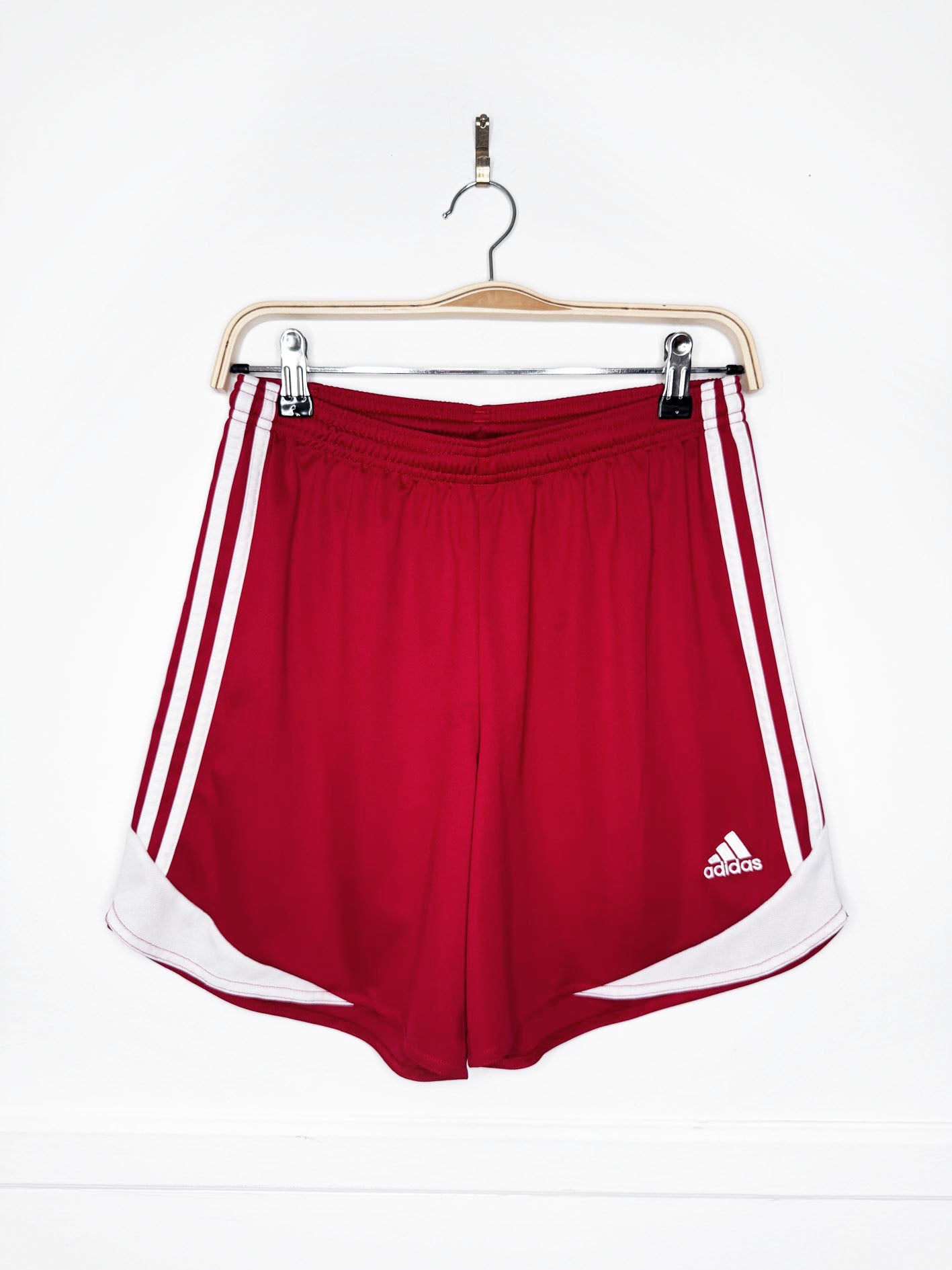 adidas three stripes sporty prep athletic shorts