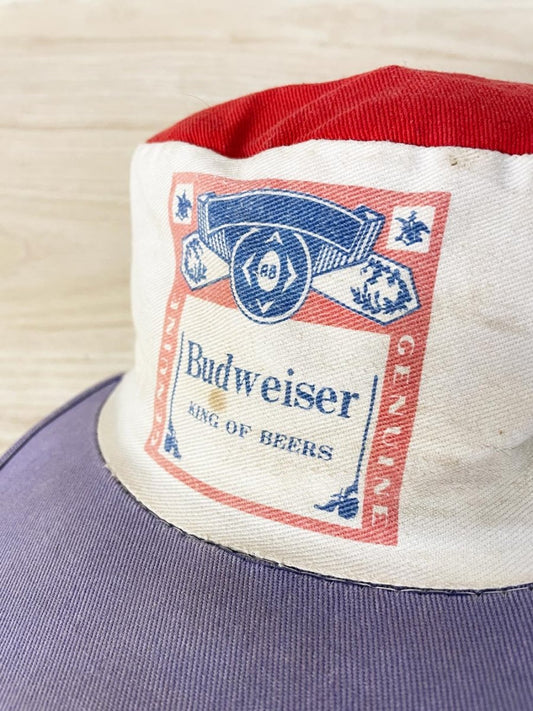 vintage budweiser cloth painter hat - good market thrift store