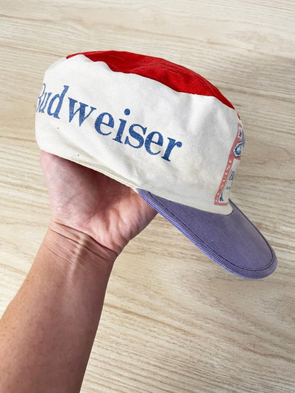 vintage budweiser cloth painter hat - good market thrift store