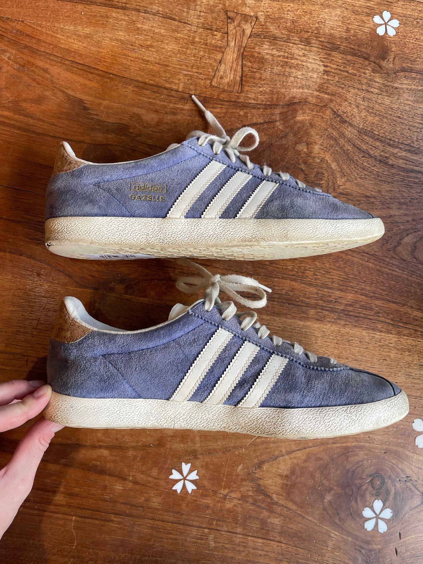 2014 release adidas 80's gazelle suede sneakers