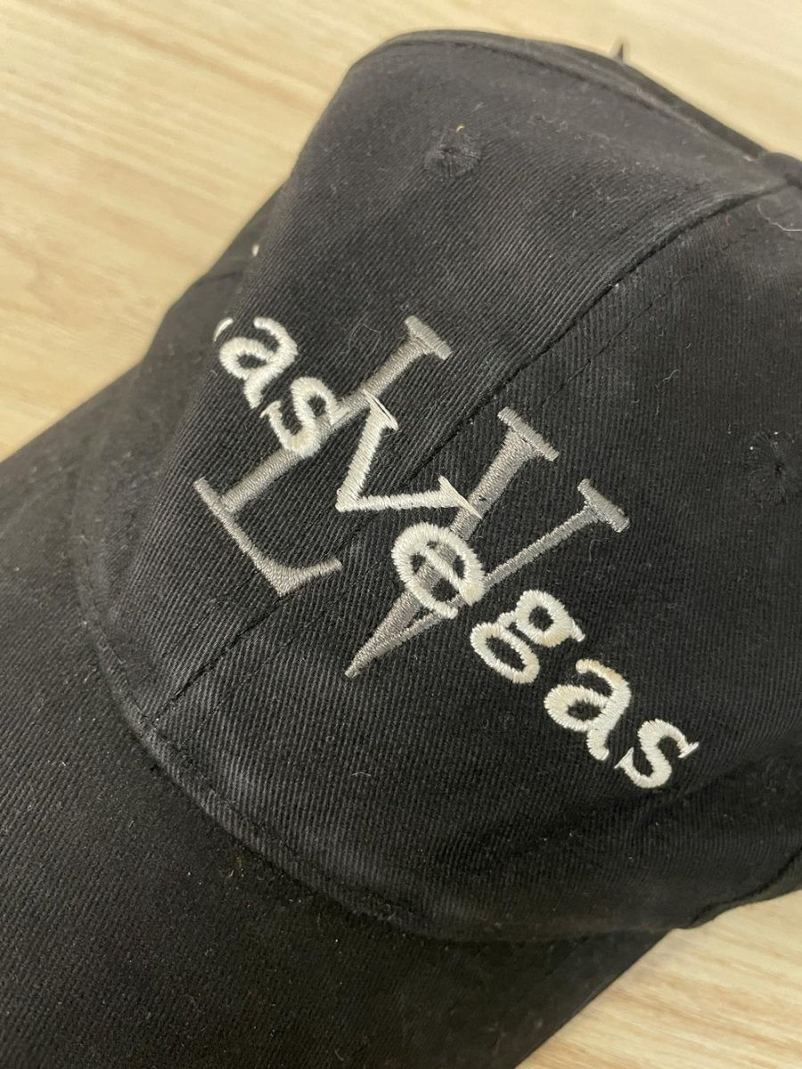 vintage 00s las vegas embroidered cap - good market thrift store