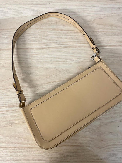 y2k elle faux leather structured shoulder bag - good market thrift store