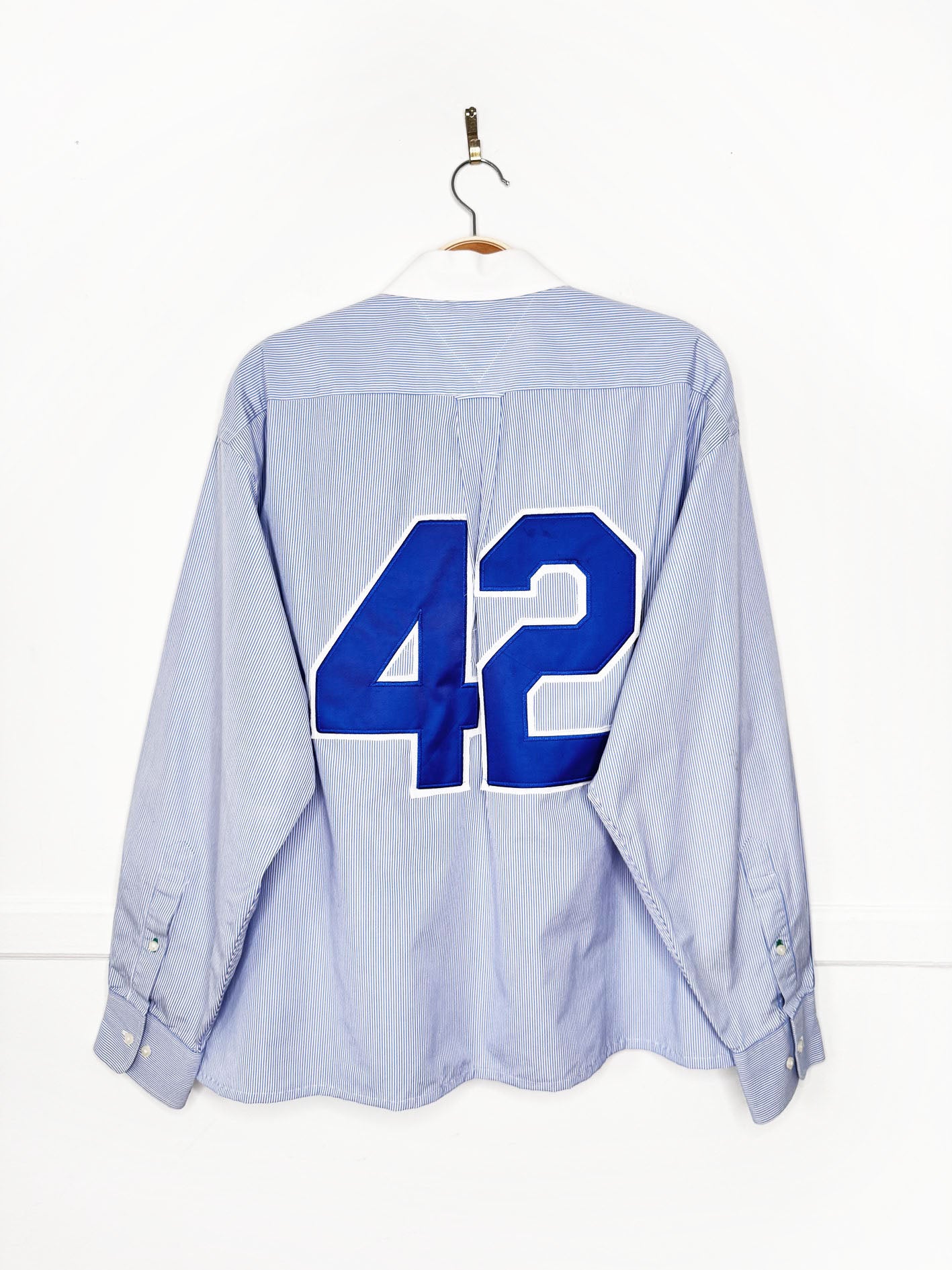 vintage tommy hilfiger x brooklyn NY sporty prep cropped shirt | rework