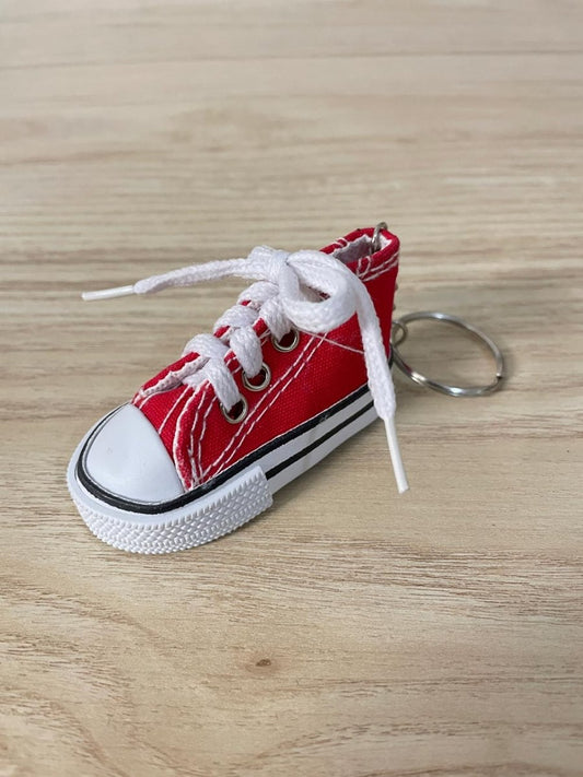 mini sneaker keychain - good market thrift store