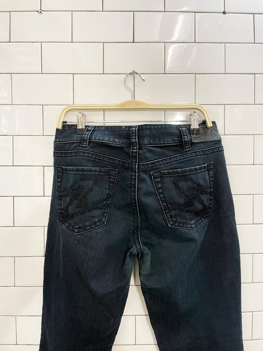 y2k silver jeans suki low rise flares - good market thrift store