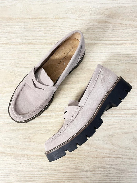 house of harlow gunner suede chunky loafer - good market thrift store