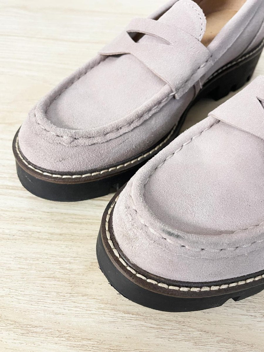 house of harlow gunner suede chunky loafer - good market thrift store