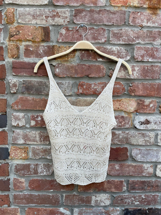 floris italy crochet tank