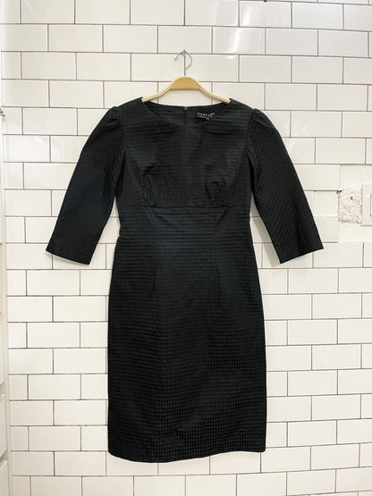 comrags structured textured dress - good market thrift store