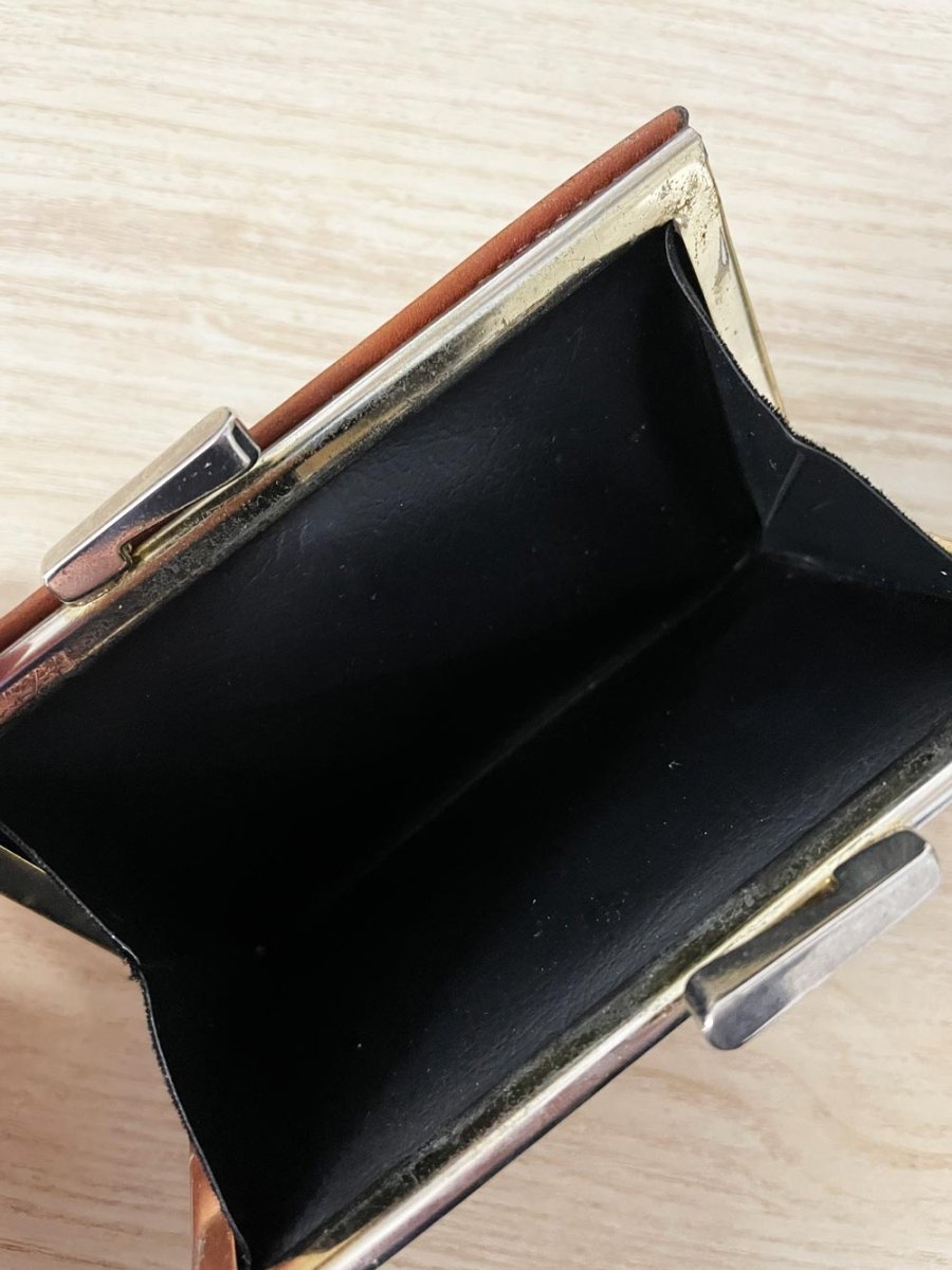 vintage buxton embossed leather wallet - good market thrift store