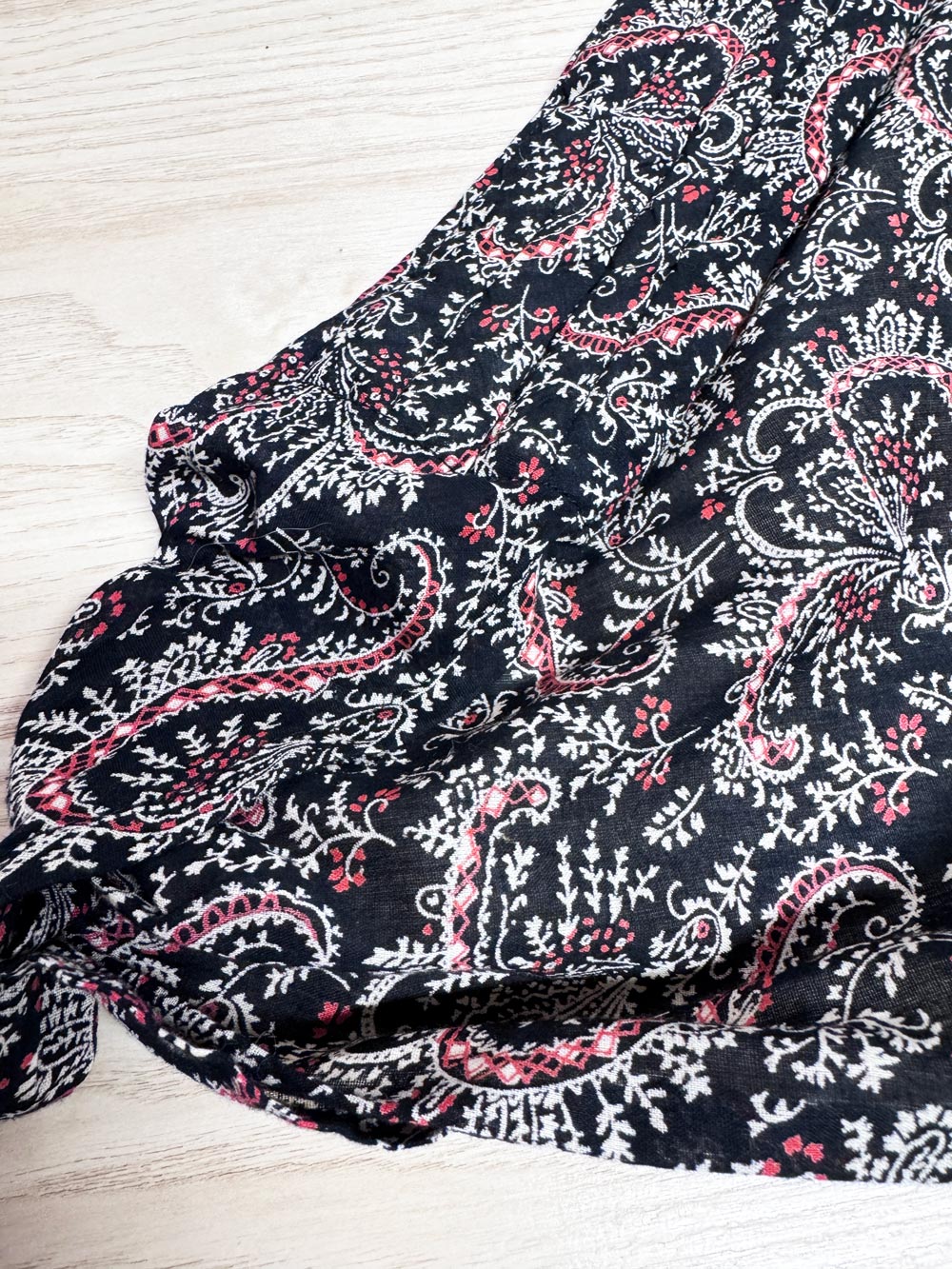 vintage tlc paisley head bandana with padding | made in India