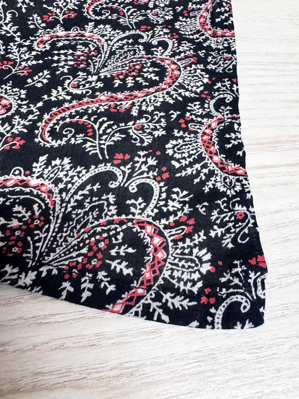 vintage tlc paisley head bandana with padding | made in India