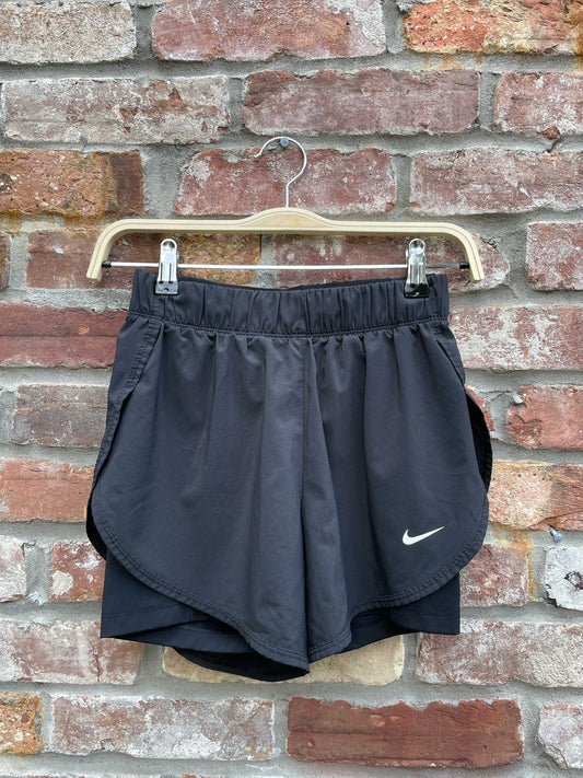 nike high rise dri fit running shorts