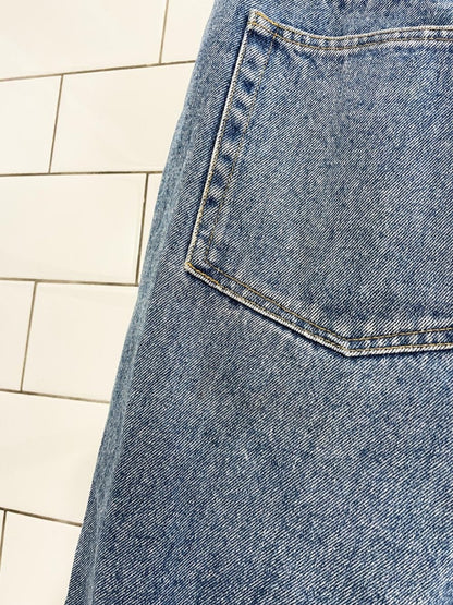 vintage 00s nevada long denim shorts - good market thrift store