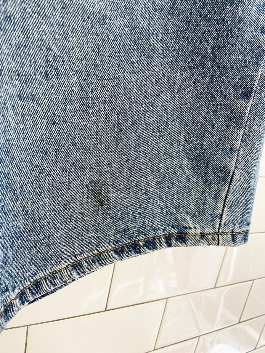 vintage 00s nevada long denim shorts - good market thrift store