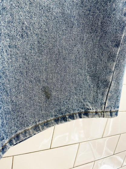 vintage 00s nevada long denim shorts - good market thrift store