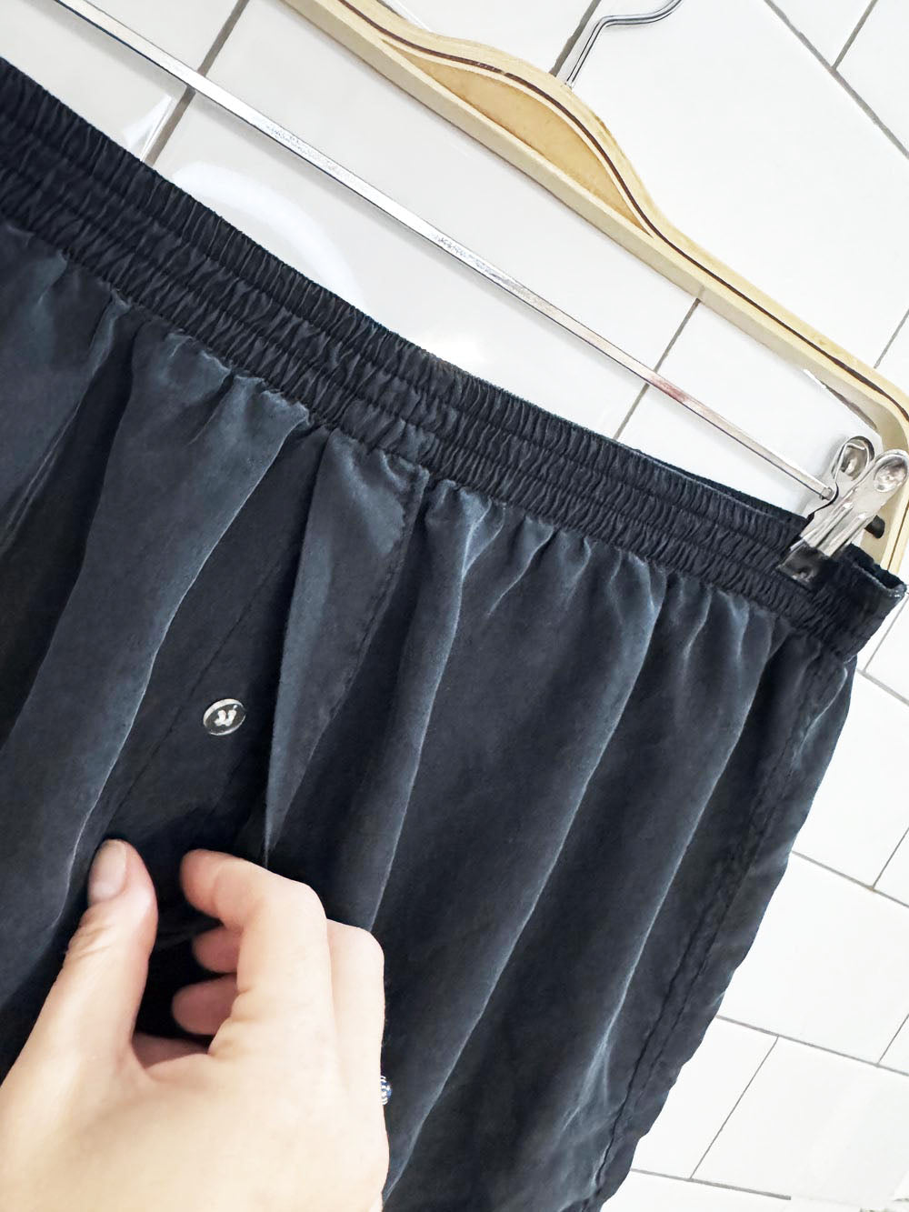 vintage 90s joe boxer couture 100% silk boxer shorts