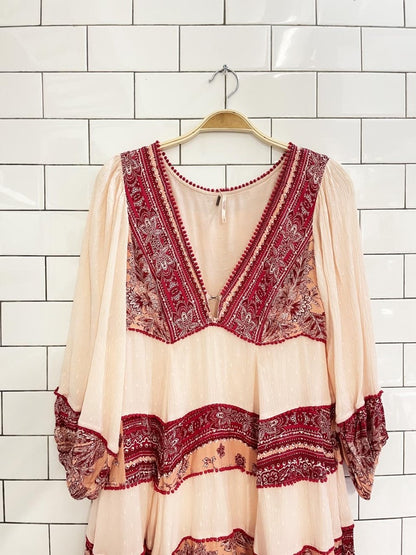 free people my love boho mini dress - good market thrift store